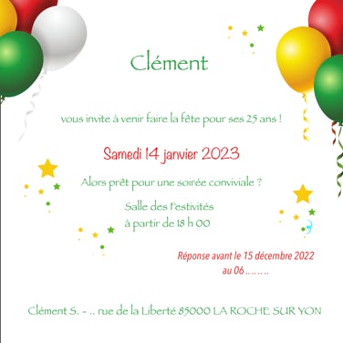 invitation anniversaire invitation anniversaire de mariage